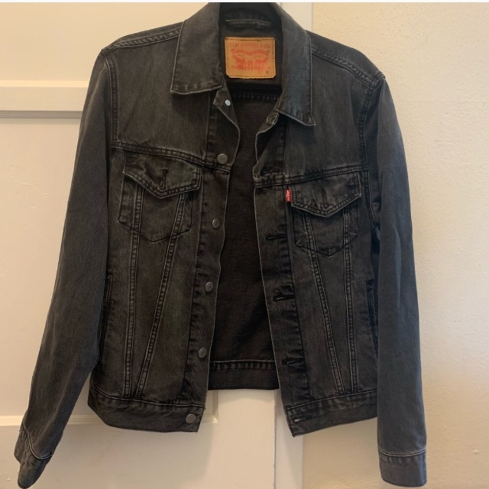 Levi Black Jean Jacket